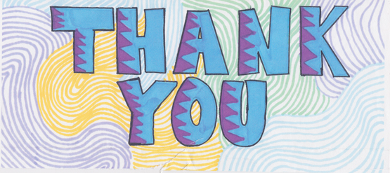 Annon Thank you Envelope